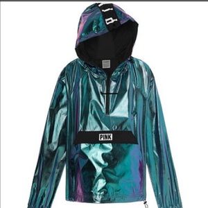 Victoria’s Secret Pink holo Anorak Jacket